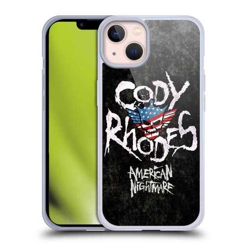 WWE Cody Rhodes Distressed Name Soft Gel Case for Apple iPhone 13 & MagSafe