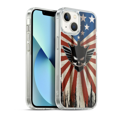 WWE Cody Rhodes Distressed Flag Soft Gel Case for Apple iPhone 13
