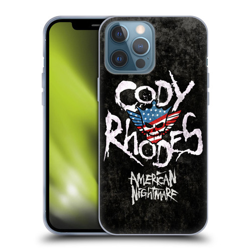 WWE Cody Rhodes Distressed Name Soft Gel Case for Apple iPhone 13 Pro Max