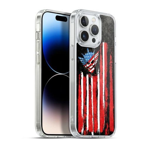 WWE Cody Rhodes Superstar Flag Soft Gel Case for Apple iPhone 13 Pro Max & MagSafe