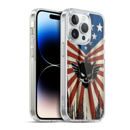 WWE Cody Rhodes Distressed Flag Soft Gel Case for Apple iPhone 13 Pro & MagSafe