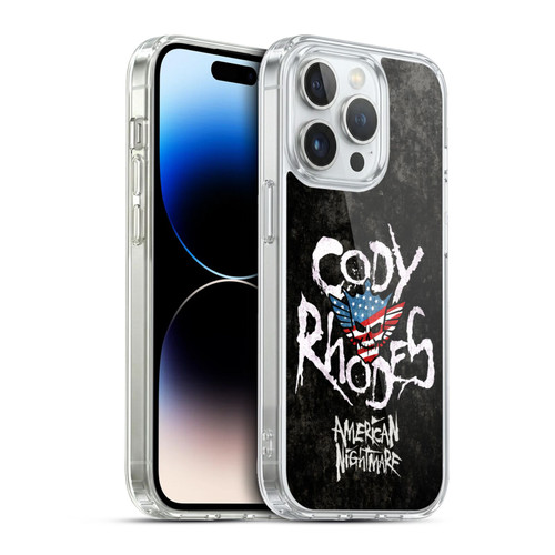 WWE Cody Rhodes Distressed Name Soft Gel Case for Apple iPhone 13 Pro & MagSafe