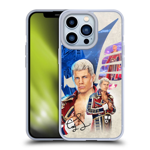 WWE Cody Rhodes Superstar Graphics Soft Gel Case for Apple iPhone 13 Pro & MagSafe