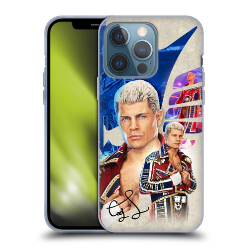 WWE Cody Rhodes Superstar Graphics Soft Gel Case for Apple iPhone 13 Pro
