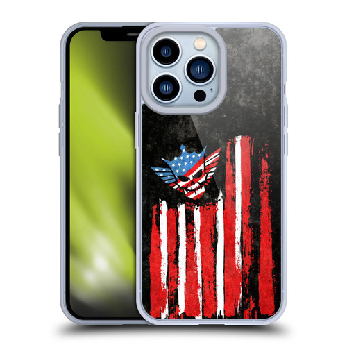 WWE Cody Rhodes Superstar Flag Soft Gel Case for Apple iPhone 13 Pro & MagSafe