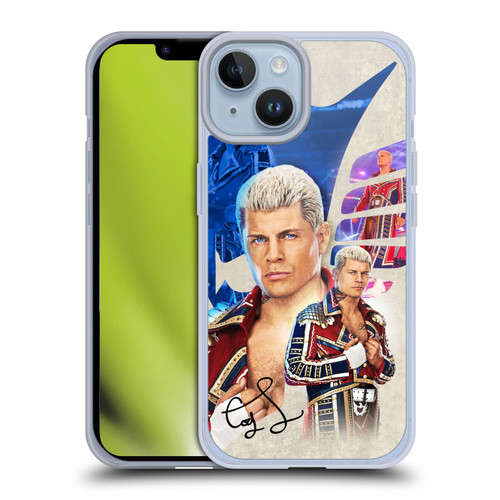 WWE Cody Rhodes Superstar Graphics Soft Gel Case for Apple iPhone 14 WWE Cody Rhodes Superstar Graphics Soft Gel Case for Apple iPhone 14
