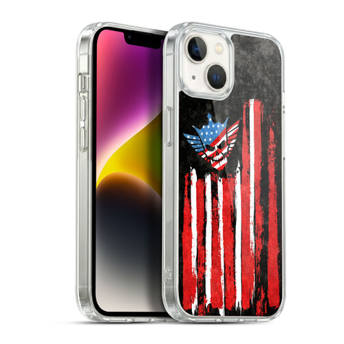WWE Cody Rhodes Superstar Flag Soft Gel Case for Apple iPhone 14 Plus & MagSafe