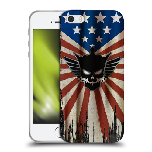 WWE Cody Rhodes Distressed Flag Soft Gel Case for Apple iPhone 5 / 5s / iPhone SE 2016