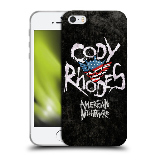 WWE Cody Rhodes Distressed Name Soft Gel Case for Apple iPhone 5 / 5s / iPhone SE 2016