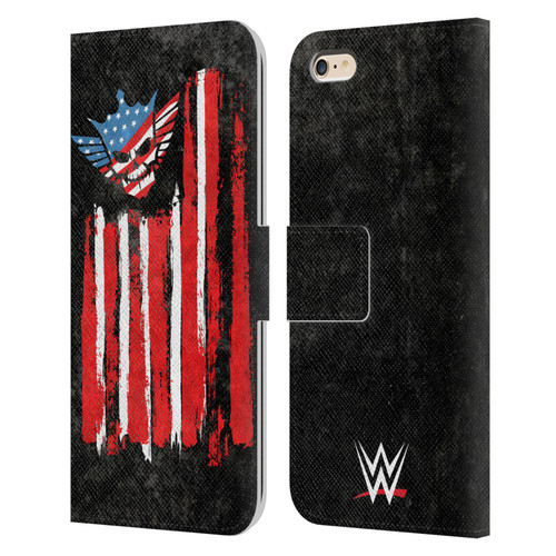 WWE Cody Rhodes American Nightmare Flag Leather Book Wallet Case Cover For Apple iPhone 6 Plus / iPhone 6s Plus