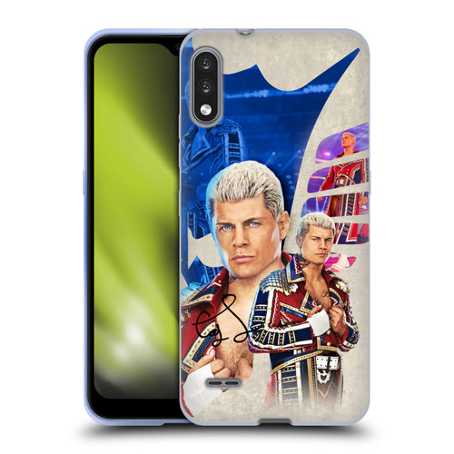 WWE Cody Rhodes Superstar Graphics Soft Gel Case for LG K22