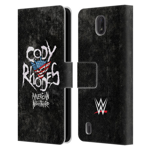WWE Cody Rhodes Distressed Name Leather Book Wallet Case Cover For Nokia C01 Plus/C1 2nd Edition