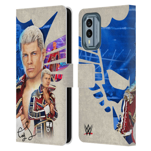WWE Cody Rhodes Superstar Graphics Leather Book Wallet Case Cover For Nokia X30