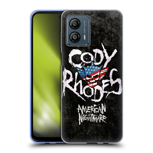 WWE Cody Rhodes Distressed Name Soft Gel Case for Motorola Moto G53 5G