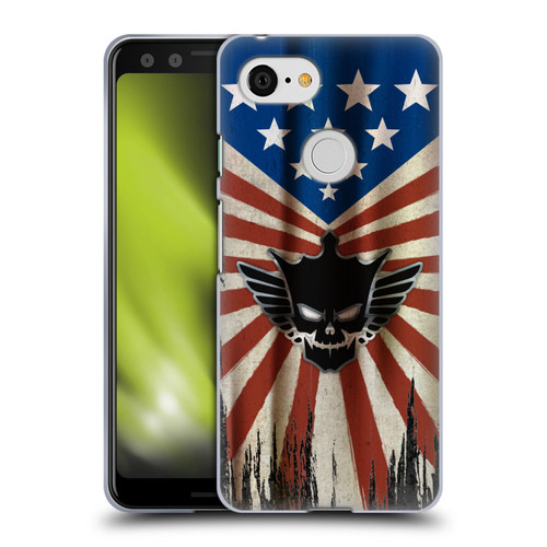 WWE Cody Rhodes Distressed Flag Soft Gel Case for Google Pixel 3