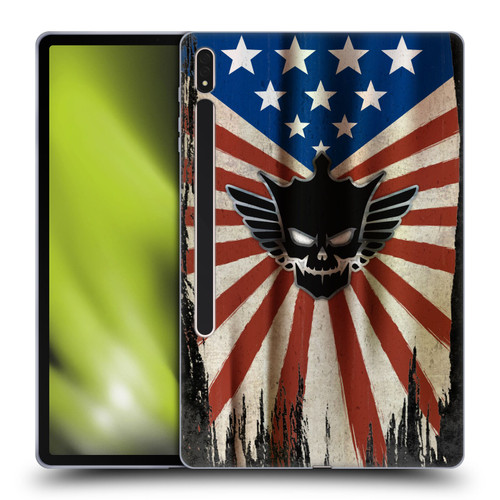 WWE Cody Rhodes Distressed Flag Soft Gel Case for Samsung Galaxy Tab S8 Plus