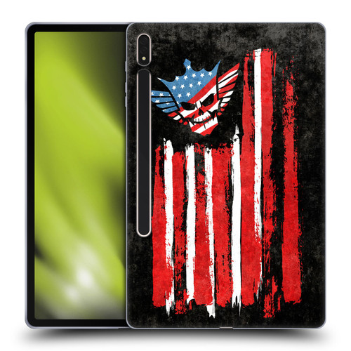 WWE Cody Rhodes Superstar Flag Soft Gel Case for Samsung Galaxy Tab S8 Plus