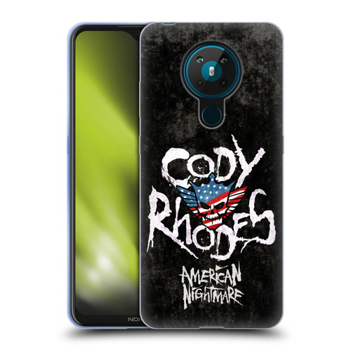 WWE Cody Rhodes Distressed Name Soft Gel Case for Nokia 5.3