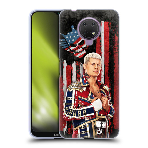 WWE Cody Rhodes American Nightmare Flag Soft Gel Case for Nokia G10