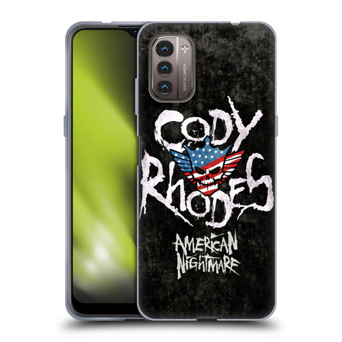 WWE Cody Rhodes Distressed Name Soft Gel Case for Nokia G11 / G21
