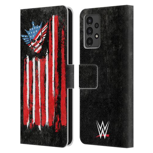 WWE Cody Rhodes American Nightmare Flag Leather Book Wallet Case Cover For Samsung Galaxy A13 (2022)