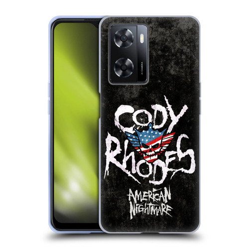 WWE Cody Rhodes Distressed Name Soft Gel Case for OPPO A57s