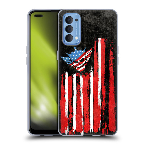 WWE Cody Rhodes Superstar Flag Soft Gel Case for OPPO Reno 4 5G