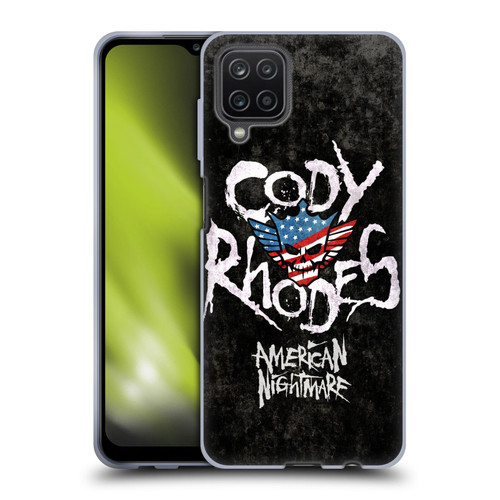 WWE Cody Rhodes Distressed Name Soft Gel Case for Samsung Galaxy A12 (2020)