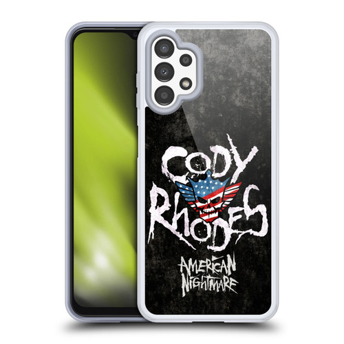 WWE Cody Rhodes Distressed Name Soft Gel Case for Samsung Galaxy A13 (2022)