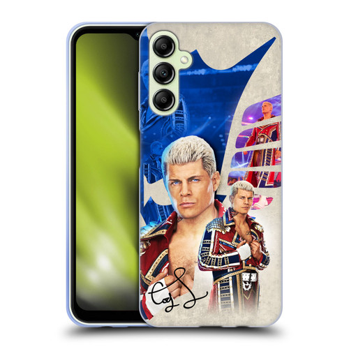WWE Cody Rhodes Superstar Graphics Soft Gel Case for Samsung Galaxy A14 5G