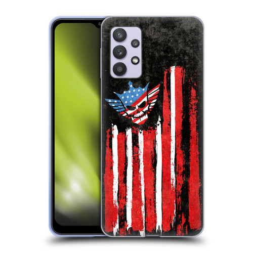 WWE Cody Rhodes Superstar Flag Soft Gel Case for Samsung Galaxy A32 5G / M32 5G (2021)