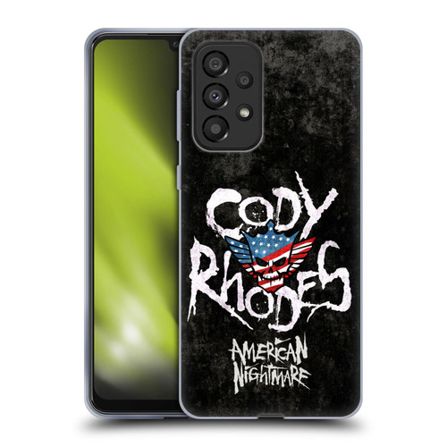 WWE Cody Rhodes Distressed Name Soft Gel Case for Samsung Galaxy A33 5G (2022)