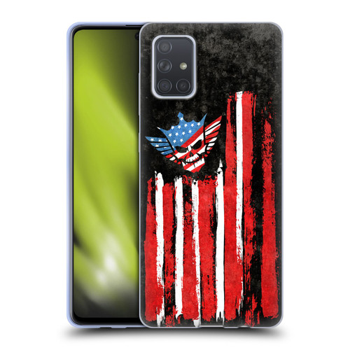 WWE Cody Rhodes Superstar Flag Soft Gel Case for Samsung Galaxy A71 (2019)