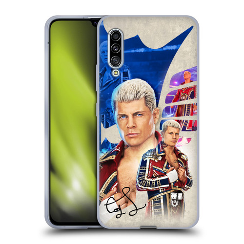 WWE Cody Rhodes Superstar Graphics Soft Gel Case for Samsung Galaxy A90 5G (2019)