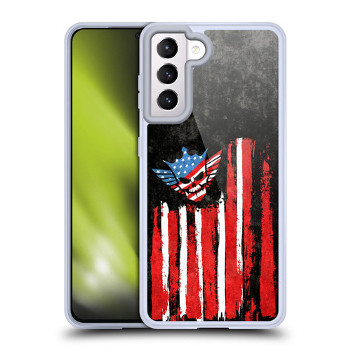 WWE Cody Rhodes Superstar Flag Soft Gel Case for Samsung Galaxy S21 5G & MagSafe
