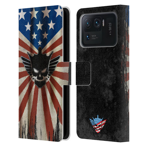 WWE Cody Rhodes Distressed Flag Leather Book Wallet Case Cover For Xiaomi Mi 11 Ultra