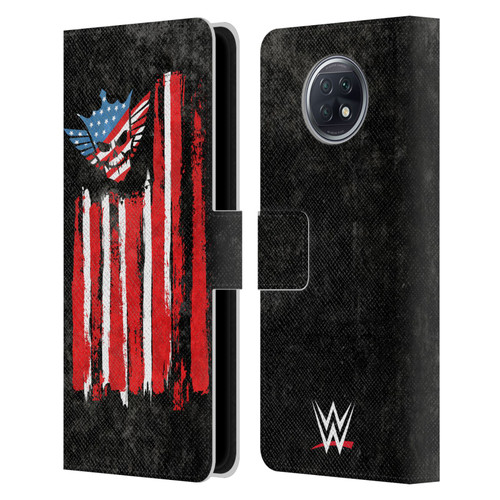 WWE Cody Rhodes American Nightmare Flag Leather Book Wallet Case Cover For Xiaomi Redmi Note 9T 5G