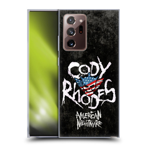 WWE Cody Rhodes Distressed Name Soft Gel Case for Samsung Galaxy Note20 Ultra / 5G