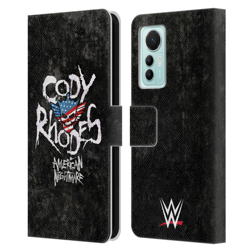 WWE Cody Rhodes Distressed Name Leather Book Wallet Case Cover For Xiaomi 12 Lite