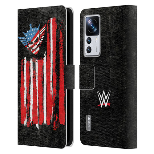 WWE Cody Rhodes American Nightmare Flag Leather Book Wallet Case Cover For Xiaomi 12T Pro