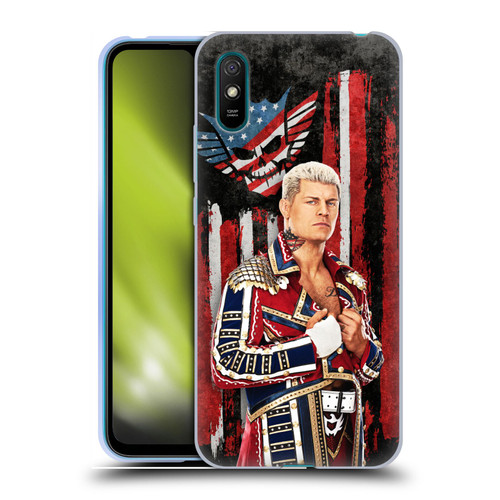 WWE Cody Rhodes American Nightmare Flag Soft Gel Case for Xiaomi Redmi 9A / Redmi 9AT