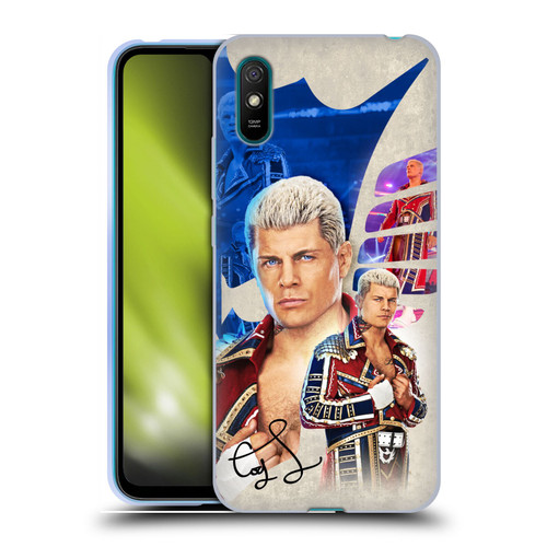 WWE Cody Rhodes Superstar Graphics Soft Gel Case for Xiaomi Redmi 9A / Redmi 9AT