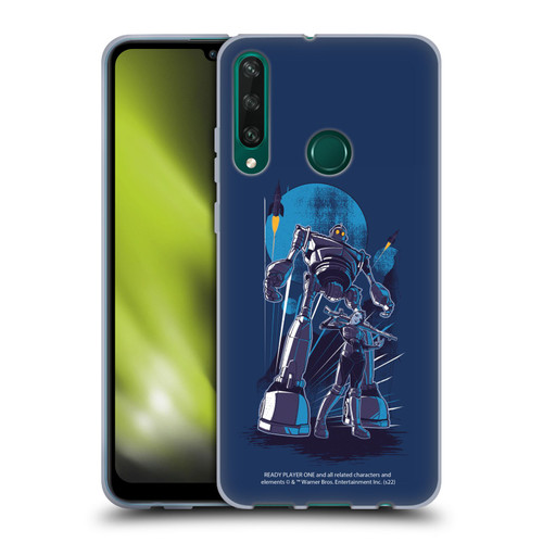 Ready Player One Graphics Iron Giant Soft Gel Case for Huawei Y6p