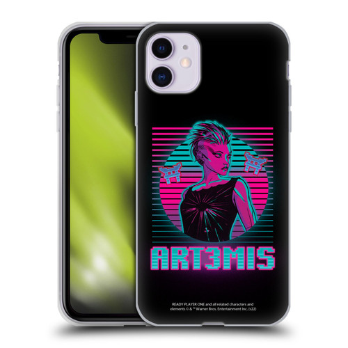 Ready Player One Graphics Character Art Soft Gel Case for Apple iPhone 11