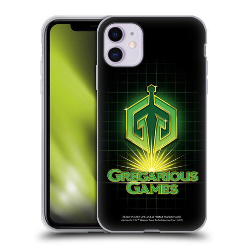 Ready Player One Graphics Logo Soft Gel Case for Apple iPhone 11