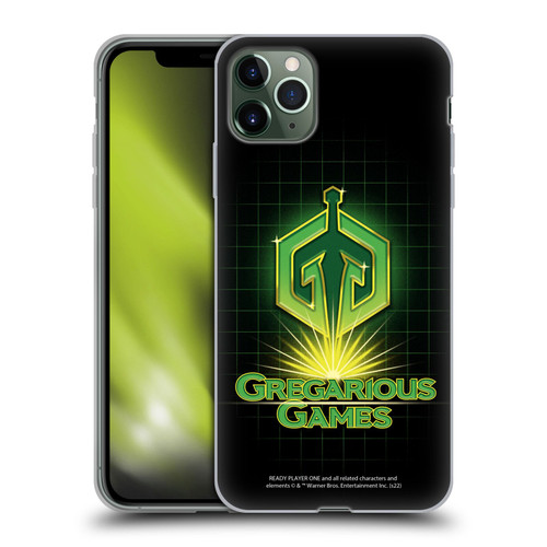 Ready Player One Graphics Logo Soft Gel Case for Apple iPhone 11 Pro Max