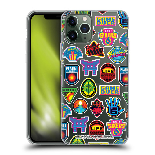 Ready Player One Graphics Collage Soft Gel Case for Apple iPhone 11 Pro