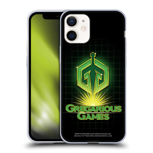 Ready Player One Graphics Logo Soft Gel Case for Apple iPhone 12 Mini