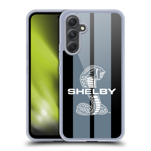 Shelby Car Graphics Gray Soft Gel Case for Samsung Galaxy A54 5G