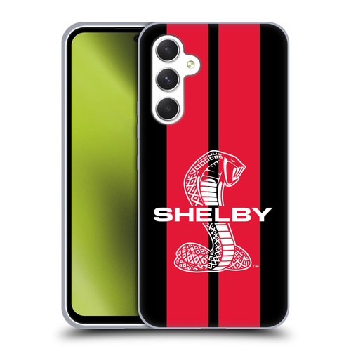 Shelby Car Graphics Red Soft Gel Case for Samsung Galaxy A54 5G